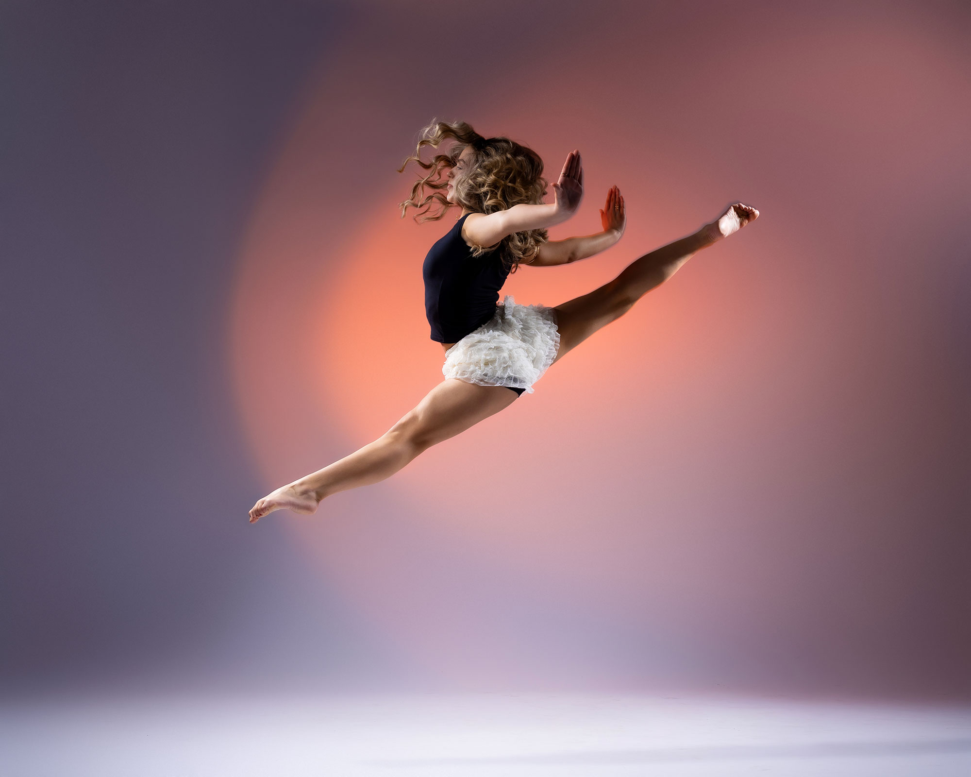 Dance flying through the air